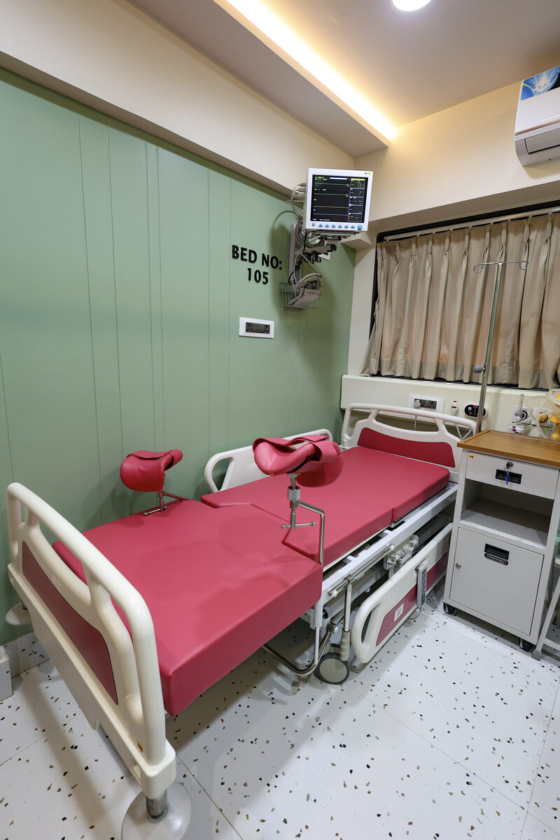 Maternity facilities at Shanti Nursing & Multispeciality Hospital